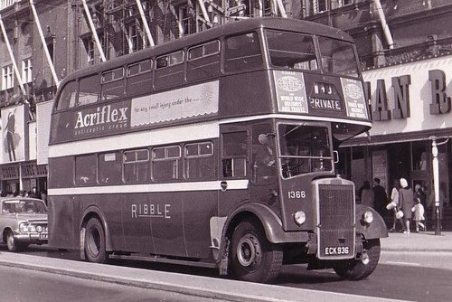 Ribble 1366 blackpool bus - ribble,